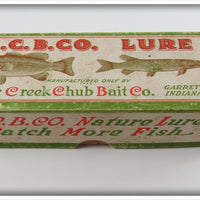 Vintage Creek Chub Unmarked Empty Lure Box