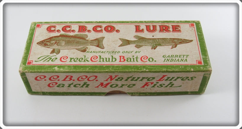 Vintage Creek Chub Unmarked Empty Lure Box