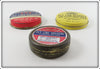 Cortland 333 Fly Line Cleaner & Dressing Tin Lot Of Three