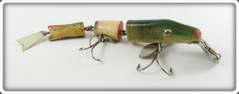 Vintage Bud Stewart Jointed Hammer Handle Lure