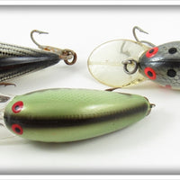 Bomber Striper, Silver Scale & Bass Model A Lot Of Three