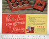 1937 Newton Better Lines For Better Fishing Ad