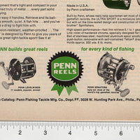 1976 Green Penn Spinfisher Reel Ad