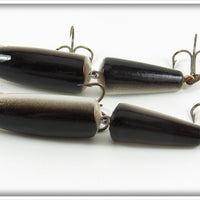 Rapala Black & Silver J-7 Jointed Wobbler Pair