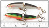 Rapala Black/Silver & Perch J-7 Jointed Wobbler Pair