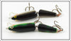 Rapala Black/Silver & Perch J-7 Jointed Wobbler Pair