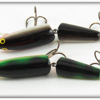 Rapala Black/Silver & Perch J-7 Jointed Wobbler Pair