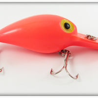 Vintage Storm Fluorescent Red Magnum Wiggle Wart Lure