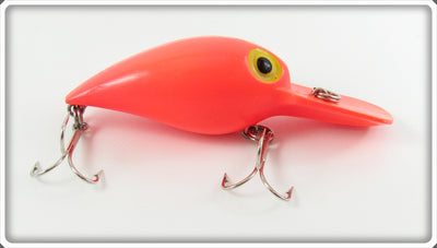 Vintage Storm Fluorescent Red Magnum Wiggle Wart Lure