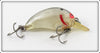 Vintage Bomber Bait Co Silver Scale Model A Lure