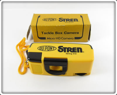 Vintage Du Pont Stren Tackle Box Camera In Box