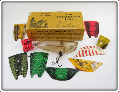 Trans Lure Bait Co Large Size The Transparent Lure In Original Box