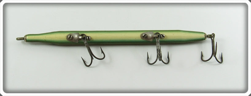 Vintage Boone Bait Co Green Needlefish Lure In Box For Sale