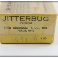 Arbogast Frog Spot Jitterbug In Box