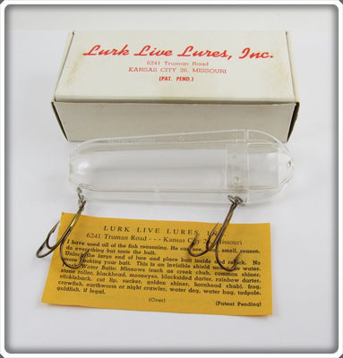 Lurk Live Lures Minnow Tube In Correct Box