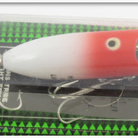 Heddon Red Head White Baby Lucky 13 Sealed On Card 2400 RH