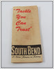 South Bend Red Arrowhead White Pike Oreno In Box