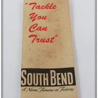 South Bend Red Arrowhead White Pike Oreno In Box