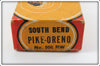 South Bend Red Arrowhead White Pike Oreno In Box