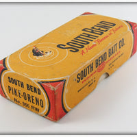 South Bend Red Arrowhead White Pike Oreno In Box