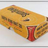 South Bend Red Arrowhead White Pike Oreno In Box
