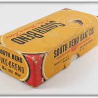 South Bend Red Arrowhead White Pike Oreno In Box