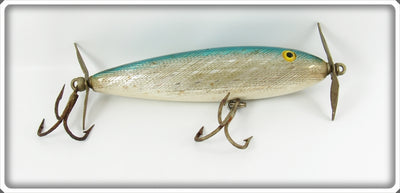 Vintage Rebel Blue & Silver Top Prop Lure