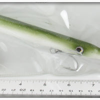 Tsunami Green & White Needlefish In Package