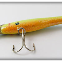 Unknown Blue & Yellow Glitter Minnow