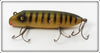 Vintage South Bend Best O Luck Pike Finish Wobbler Lure
