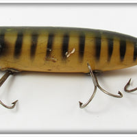 Vintage South Bend Best O Luck Pike Finish Wobbler Lure