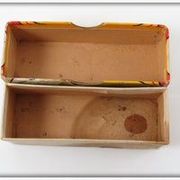 South Bend Gold And Red Sun Spot Spoon Empty Box