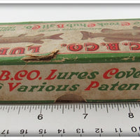 Creek Chub Golden Shiner Injured Minnow Empty Box