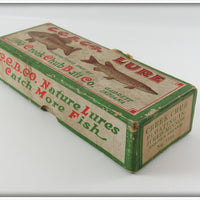 Creek Chub Golden Shiner Injured Minnow Empty Box