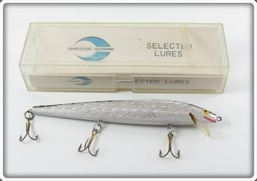 OLM International Corp Silver Hurricane Olympic Lure In Box 