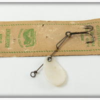 Otter Brand Mother Of Pearl Spinner On Card