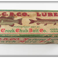 Vintage Creek Chub Pikie Scale Pikie Empty Lure Box 