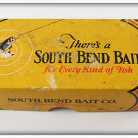 Vintage South Bend Red Arrowhead White Dash Oreno Empty Box