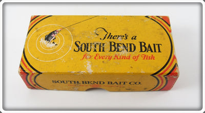 Vintage South Bend Red Arrowhead White Dash Oreno Empty Box