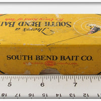 South Bend Red Arrowhead White Dash Oreno Empty Box