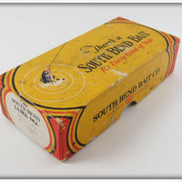 South Bend Red Arrowhead White Dash Oreno Empty Box