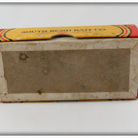 South Bend Red Arrowhead White Dash Oreno Empty Box