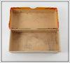 South Bend Red Arrowhead White Dash Oreno Empty Box