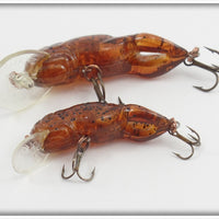 Rebel Pumpkinseed Crawfish & Shallow Floater Pair
