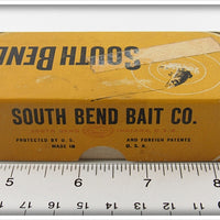 South Bend Fire Orange Black Shadow Wave Jointed Baby Pike Oreno Empty Box