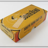 South Bend Fire Orange Black Shadow Wave Jointed Baby Pike Oreno Empty Box