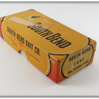 South Bend Fire Orange Black Shadow Wave Jointed Baby Pike Oreno Empty Box