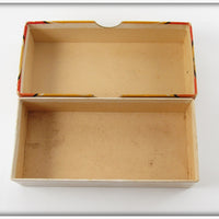 South Bend Fire Orange Black Shadow Wave Jointed Baby Pike Oreno Empty Box