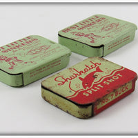 Horrocks Ibbotson & Shurkatch Split Shot Tin Lot Of Three