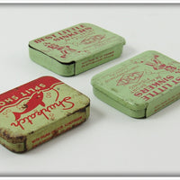 Horrocks Ibbotson & Shurkatch Split Shot Tin Lot Of Three